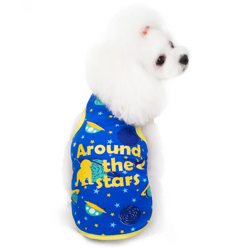 Одежда для собак одежда домашних животных жилет кошек рубашка хлопковая куртка