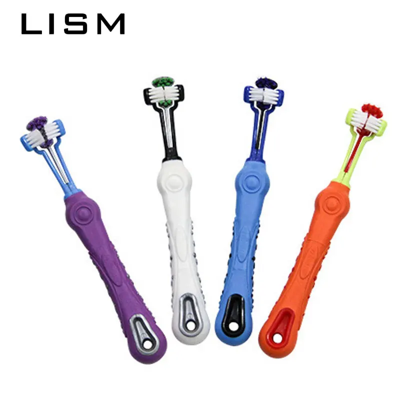 Зубная щетка для собак 4 цвета| |