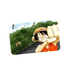 Мультяшный цельный современный домашний коврик с аниме принтом Луффи, стельки, кухонный ковер, домашний и наружный коврик для ванной, нескользящий напольный коврик