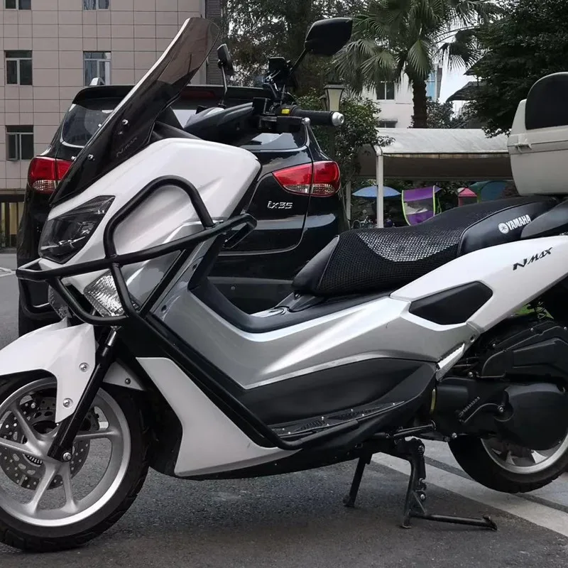 Модифицированный мотоцикл nmax155 NMAX бампер боковой крушение Защита буфера бар протектор противотуманный светильник кронштейн для yamaha nmax155