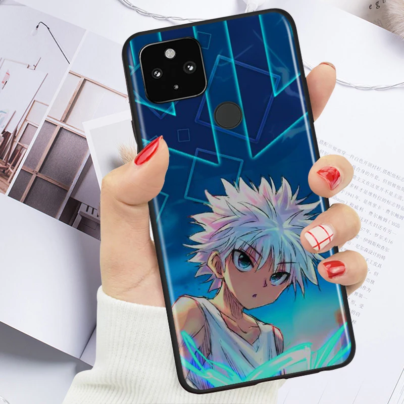 

Anime Hunter x Hunters Shockproof Cover for Google Pixel 5 4 4A XL 5G Black Phone Case Shell Soft Fundas Coque Capa