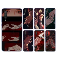 aesthetic chinese style for xiaomi mi 11i 11 10t 10i 9t 9 a3 8 note 10 ultra lite pro 5g cc9 se soft transparent phone case