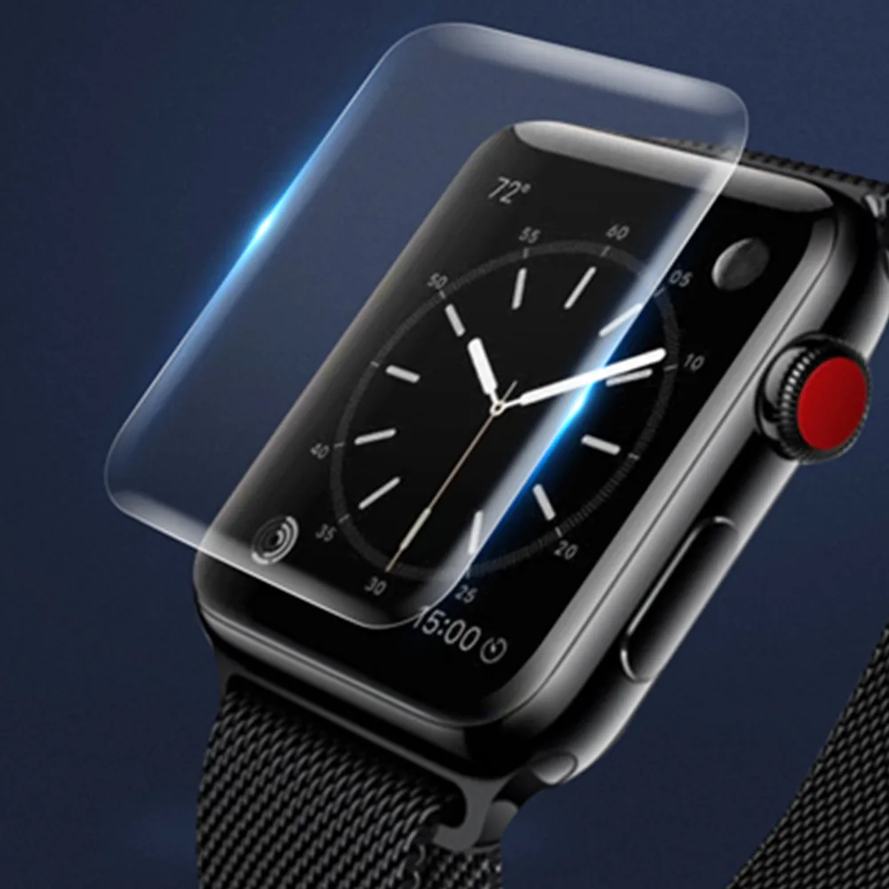 Гидрогелевая прозрачная 3d-пленка для защиты экрана часов Apple Watch серии 4/3/42/38 44/40/2/1