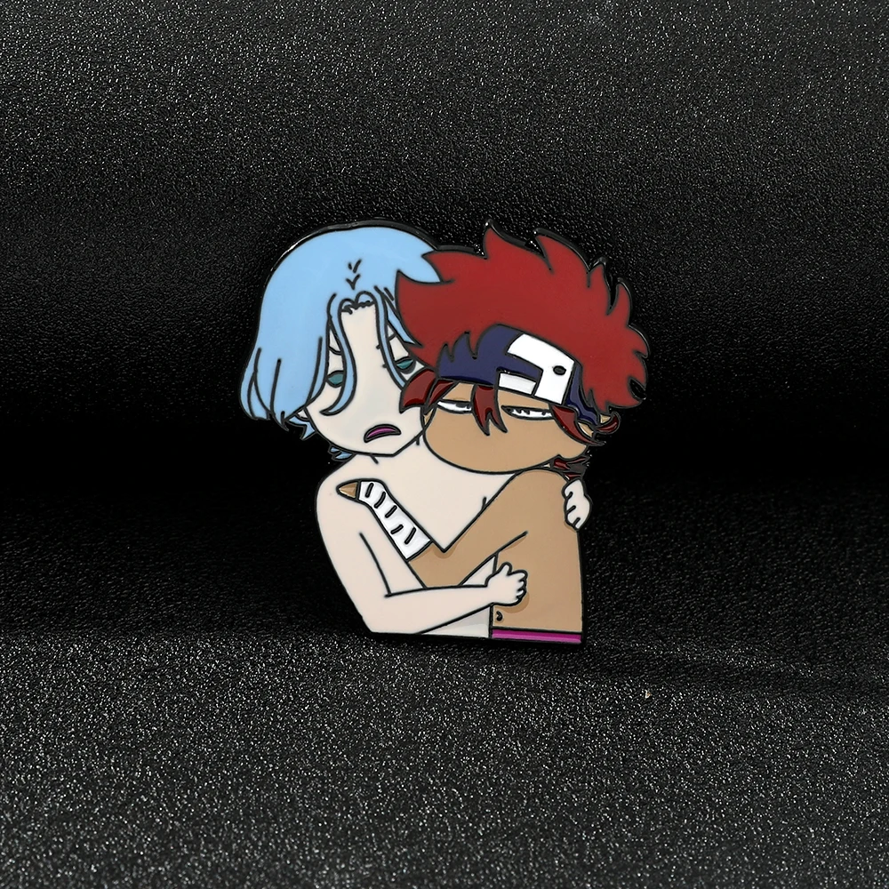 SK∞ SK8 the Infinity забавная эмалированная булавка для лацкана значок с персонажами