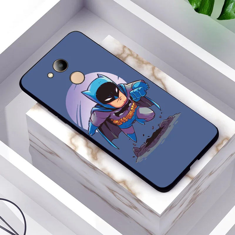 TPUBLK595 Тор, Мстители для huawei Honor 6C Pro Чехол Honor 5A Ru 6X 6A Honor 7A Pro 7C Чехол черный ТПУ для huawei Honor 9 8 Lite 6C - Цвет: TPUBLK595