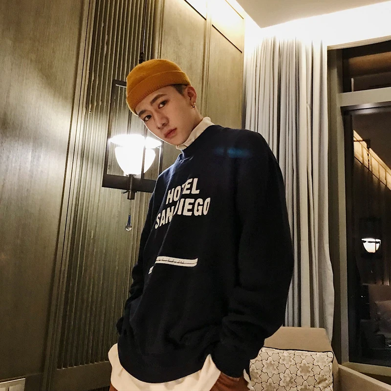 MANVALUE молодых подростков весна и осень Новый стиль мужские маленькие буквы