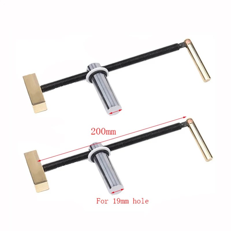 Woodworking Desktop Clip Fast Fixed Clamp Brass Fixture Vise For 19MM Hole Benches Joinery Carpenter Tool | Инструменты