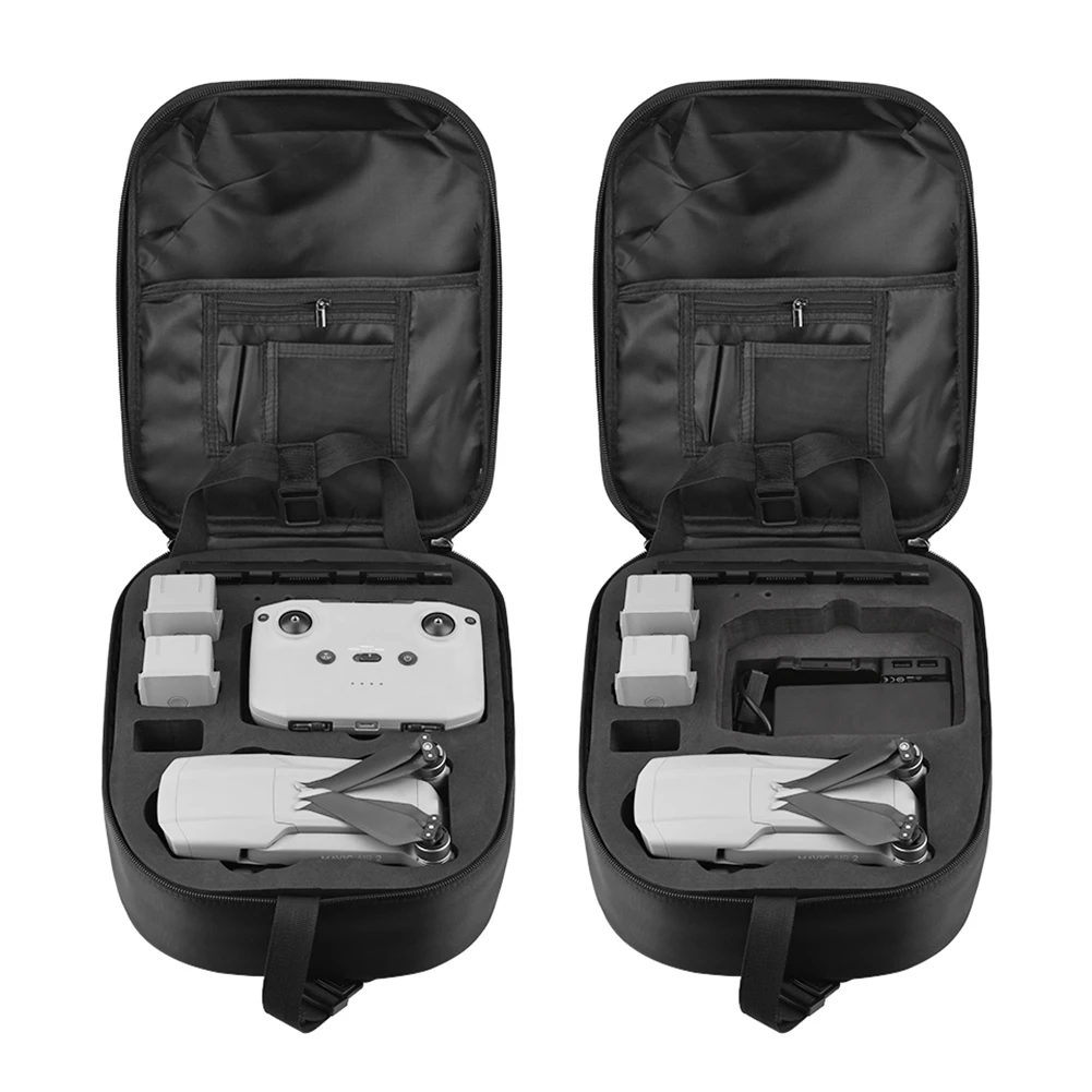 Жесткий рюкзак для DJI Mavic Air 2 с двойной молнией водонепроницаемый защитный чехол