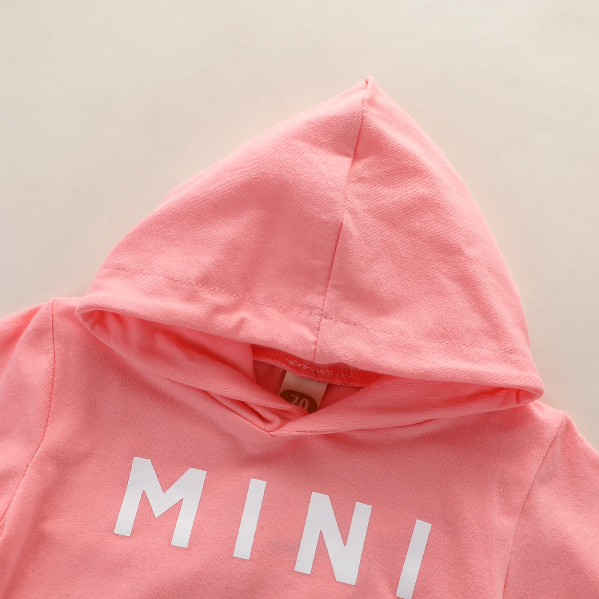 

Newborn Baby Girl Long Sleeve Hooded Sweatshirt Tops Long Pant 2PCS Outfits Sports Clothes Set