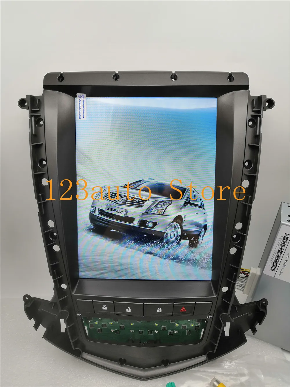 10,4 ''Tesla стиль Android 8,1 автомобильный DVD gps плеер Радио Навигация для Cadillac SRX 2009 2010 2011 2012 PX6 CARPLAY ips стерео
