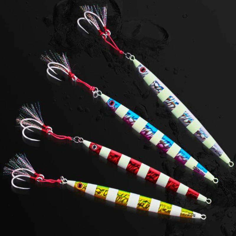 Световой приспособлений быстро Скорость металла джиг приманка для рыбалки