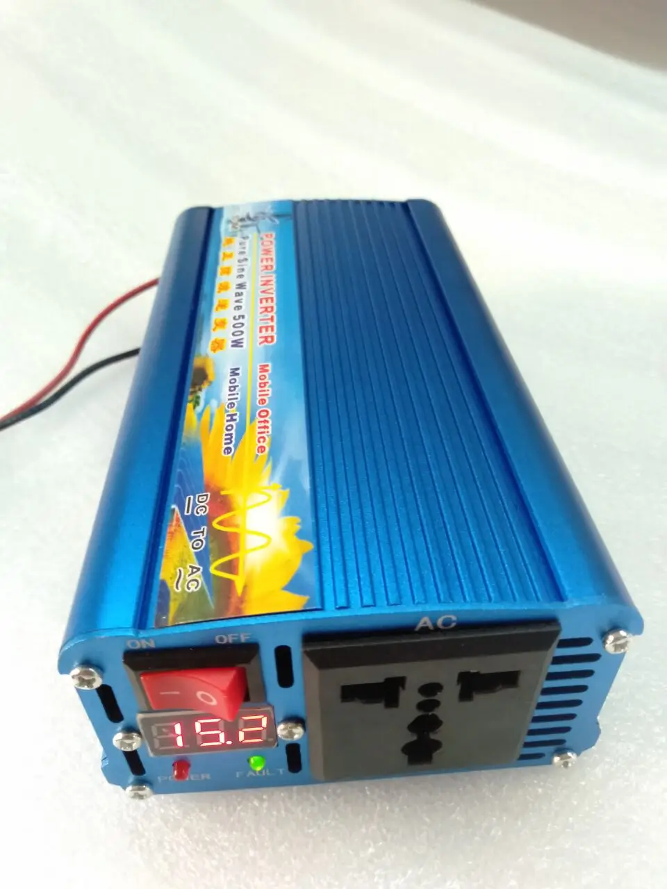 Цифровой дисплей 500 Вт DC12V для AC220V 230V 240 В немодулированная Синусоидальная волна