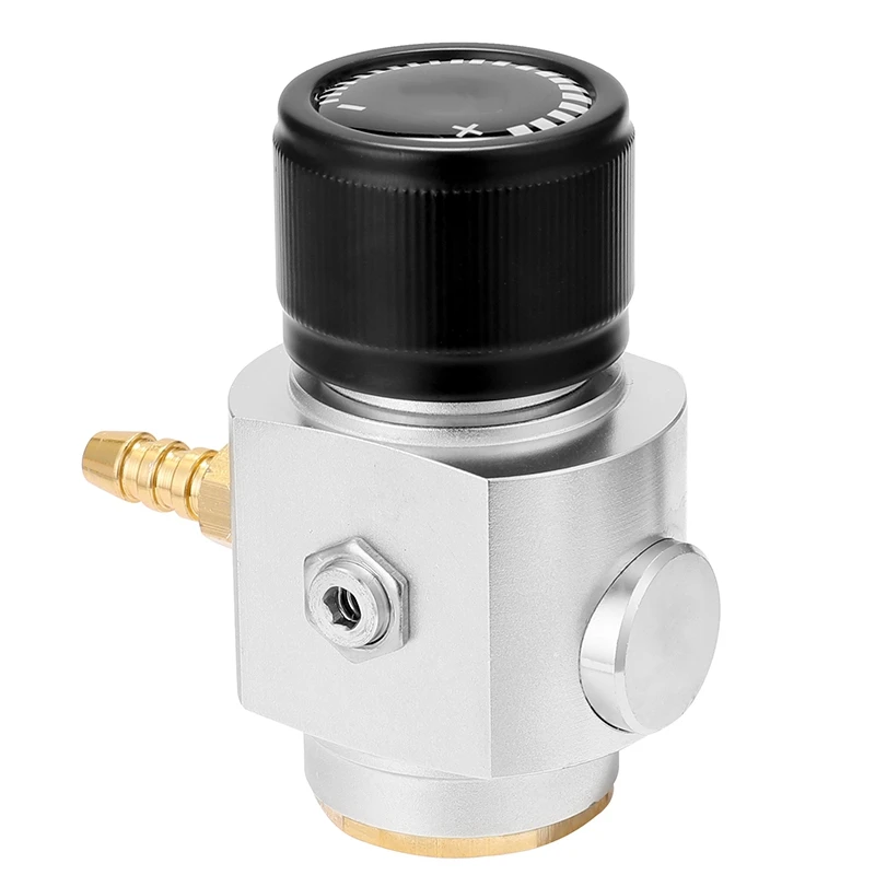 

CO2 Mini Gas Charger 0-90 PSI Gauge for Soda Water Beer Kegerator Beer Homebrew Home Brew CO2 Regulator