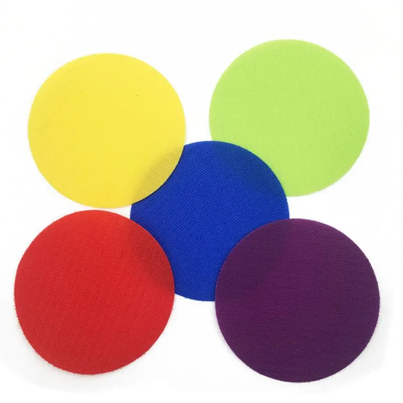 6 Colors Flat Kindergarten Classroom Round Preschool Training Tag Sticker Magic | Дом и сад