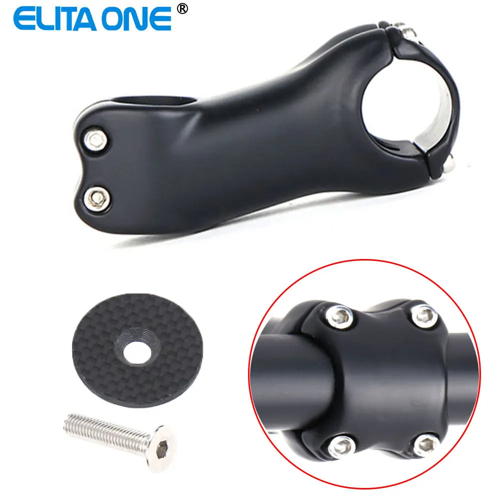 Велосипедный стержень ELITAONE из углеродного волокна для шоссейного велосипеда MTB углеродный стол 6 градусов 17 градусов 31,8