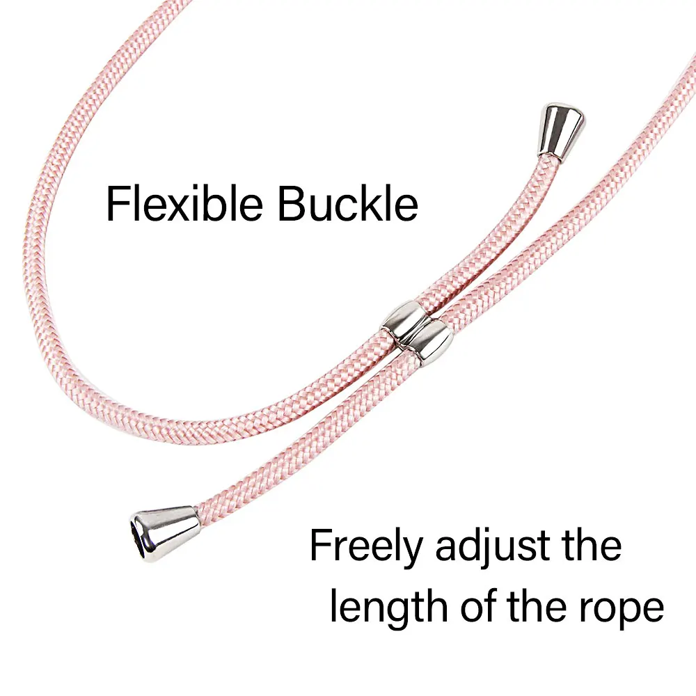 Strap Cord Chain Phone Case for Xiaomi Redmi Note 10 9 8T 8 7 6 5 Pro Cover Necklace Lanyard For Red MI 9A 9C 7A Funda | Мобильные