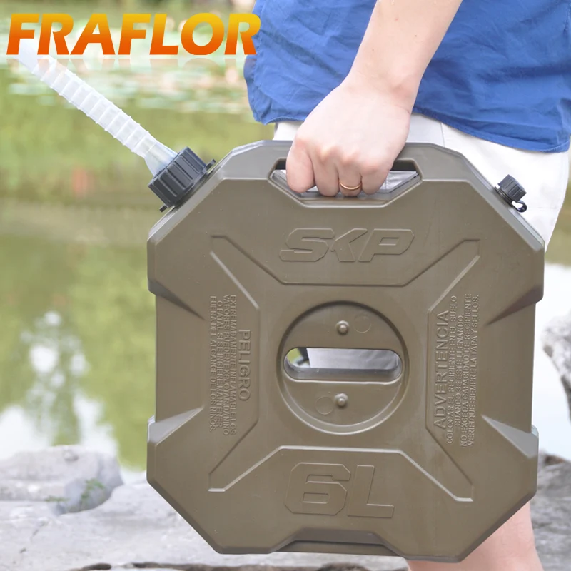 Fuel Tank 6L 15L 25L Oil Canister Gasoline Diesel Storage Can Spare Plastic Petrol Car Motorcycle Truck Jerrycan | Автомобили и