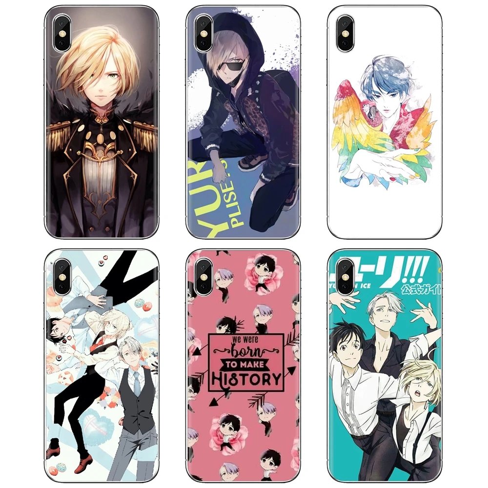 Yuri on ice аниме Япония хороший силиконовый чехол для телефона Huawei P8 P9 P10 P20 P30 P Smart 2019