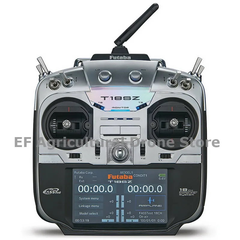 

Original Futaba 18SZ 18CH Radio Control Transmitter with Telemetry 2.4Ghz FASSTEST R7008SB Receiver for Multicopter