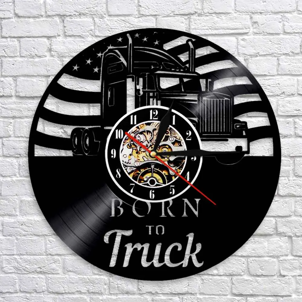 Самосвал фермерский дом Настенный декор настенные часы Ретро США Ферма грузовик