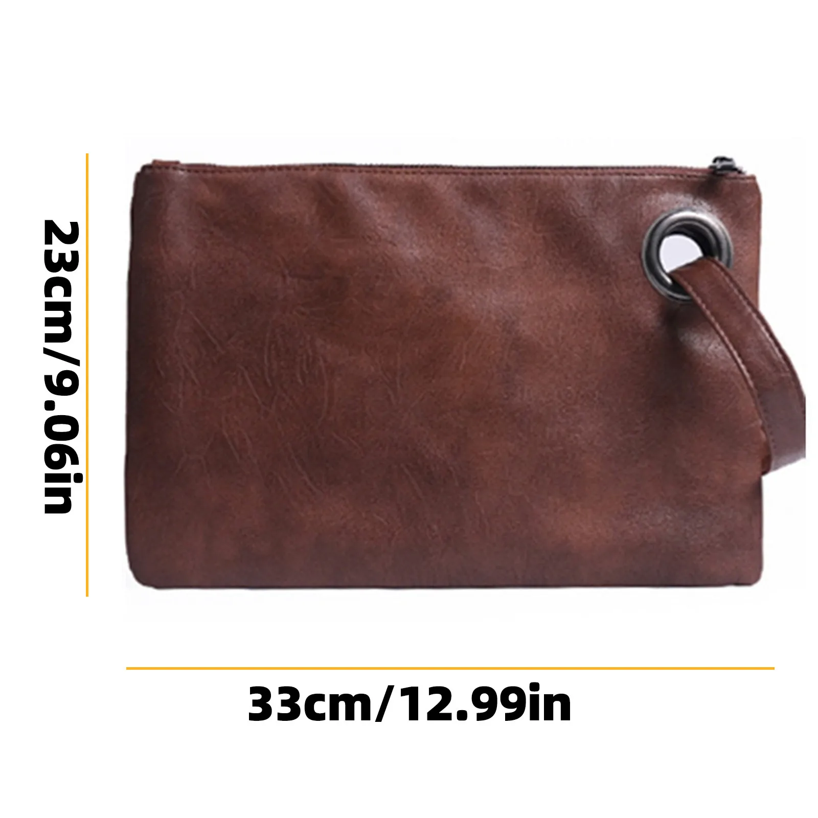 

Fashion Solid Leather Clutch Bag Shoulder bag Wallet Handy Bag Handbags Day Clutches Large Purses Ladies Envelope Bag Dinner Bag