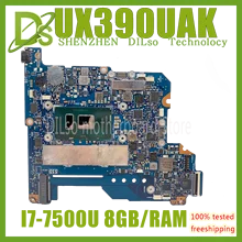UX390UA CPU I7-7500 RAM 8GB original motherboard suitable for ASUS UX390U UX390UA UX390UAK zenbook notebook motherboard test OK