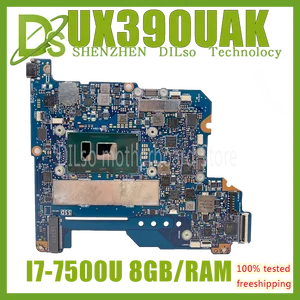 ux390ua cpu i7 7500 ram 8gb original motherboard suitable for asus ux390u ux390ua ux390uak zenbook notebook motherboard test ok free global shipping