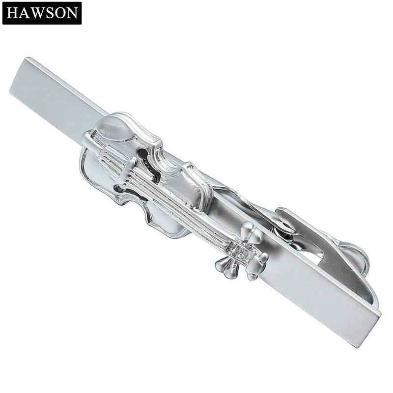 Модный зажим-гитара для галстука зажим Мужчин Ювелирные изделия новинка матовый