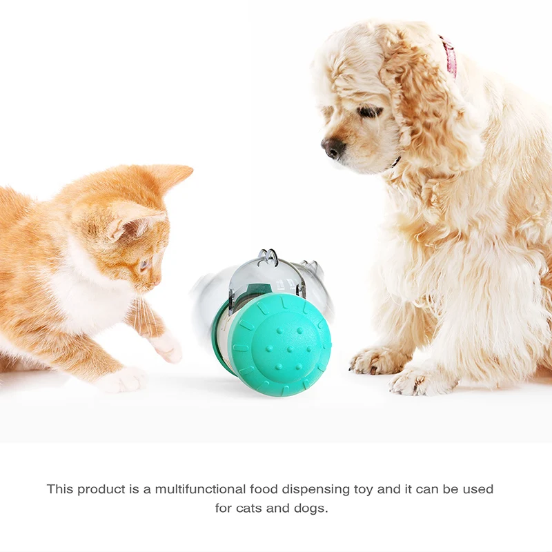 

Tumbler Puzzle Slow Food Leakage Ball Without Electric Dog Toy JA55