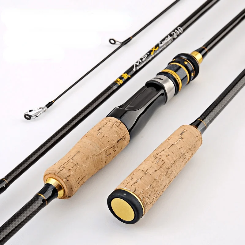 

Cheap 16.5m 1.8m Lure Fishing Rod Spinning Casting Rod 2 Section Lure Weight 10-30g Power M/MH Carbon Spinning Rods Pole