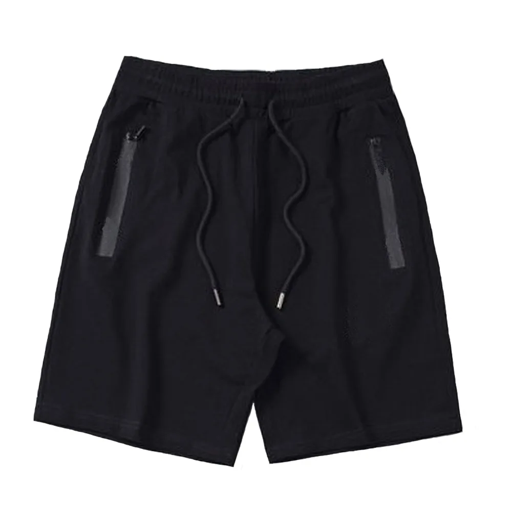 Мужские летние шорты с эластичной резинкой на талии быстросохнущие свободные