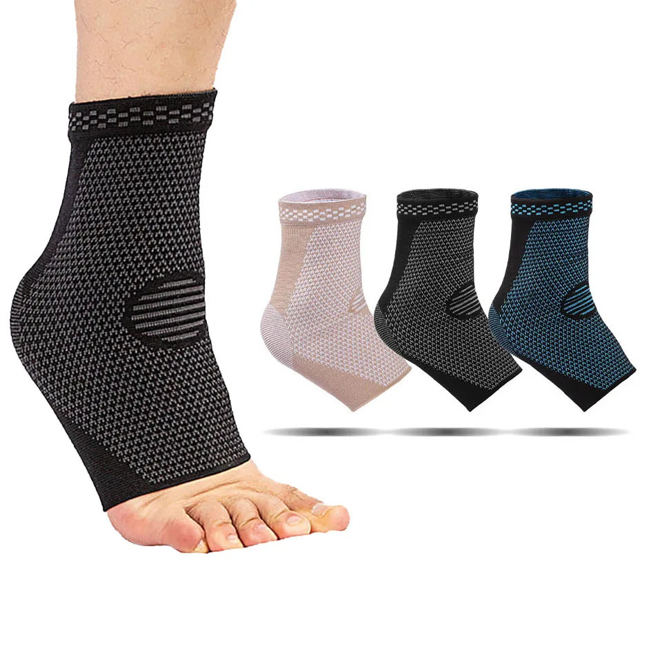 

1Pcs Ankle Brace Compression Knitted Sports Ankle Support Breathable Running Cycle Basketball Men Women Outdoor Ankle Protector