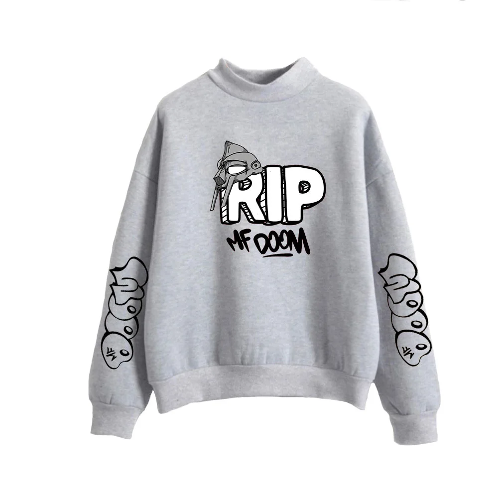 

Hot Sale MF Doom Sweatshirts Fashion Hoodie High collar Men Women Sweatshirt Autumn Clothing Tracksuit Pullover Harajuku Tops