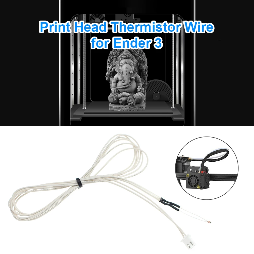 

3D Printer Hard Drive Cable Connecter Support 100K NTC Thermistors Cable for Ender 3/Ender 3 Pro/Ender 5/CR-10S