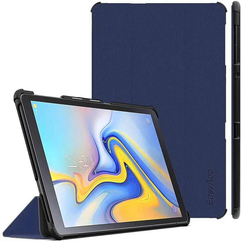 Чехол EasyAcc для Samsung Tab A 10 5 Ультратонкий чехол подставка тройного сложения с