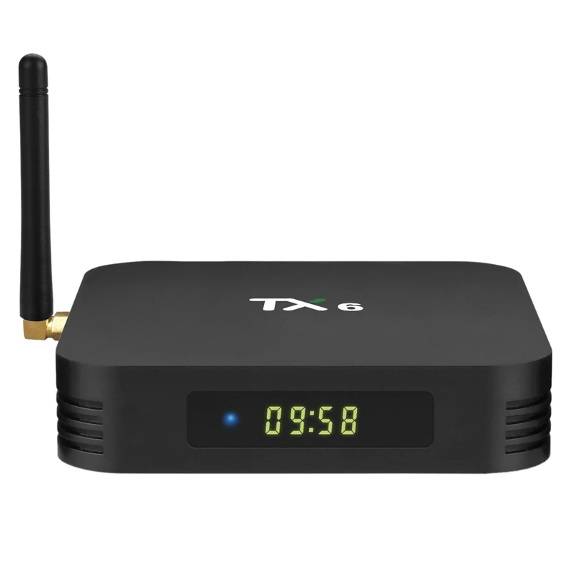 ТВ приставка TX6 Allwinner H6 Android 9 0 4 + 64G двухдиапазонный WiFi сетевой плеер 1080P HD