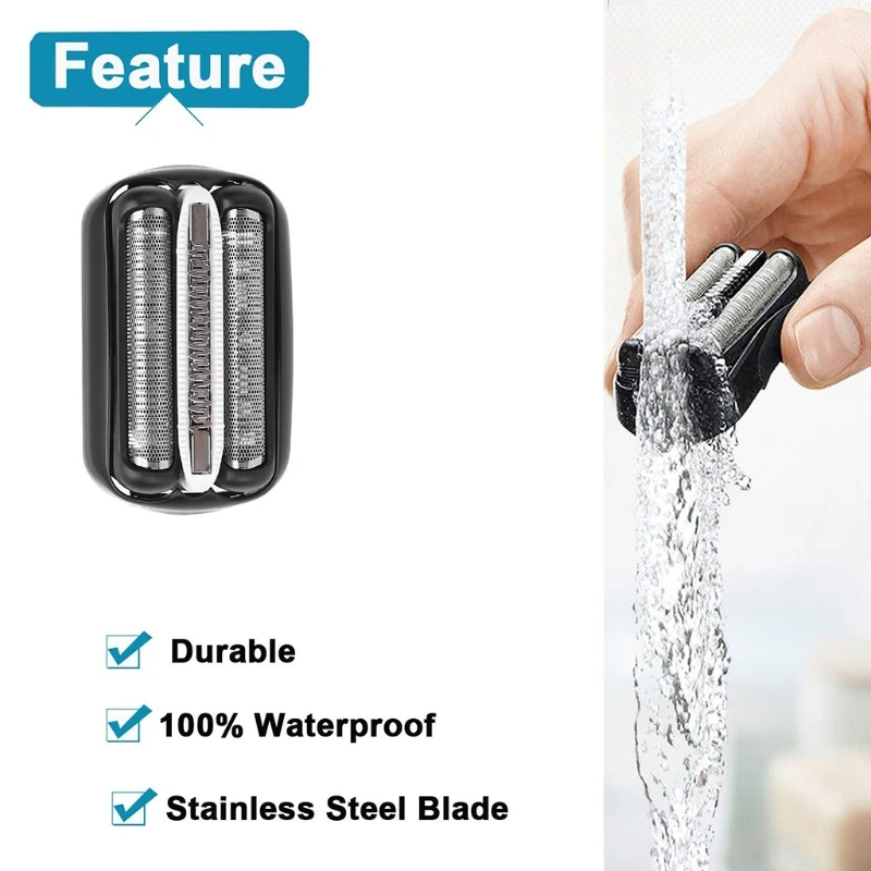 

For Braun series 3 32B Foil Sharp Cutter Replacement Razor Heads For SH30 Replacement Blades Razor Blades for Braun s