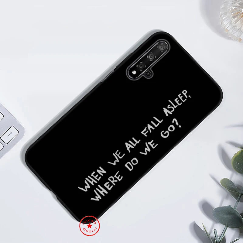 Мягкий чехол IYICAO Billie Eilish Bad Guy для huawei Honor 20 10 9 9X 8X 8C 7X 7C 7A 6A Lite Pro View Note силиконовый |