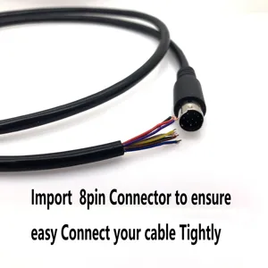 Кабель-переходник Yaesu CT-62 CAT 8 Pin Mini Din, для линейного тюнера Yaesu band data FT-897 FT-897D