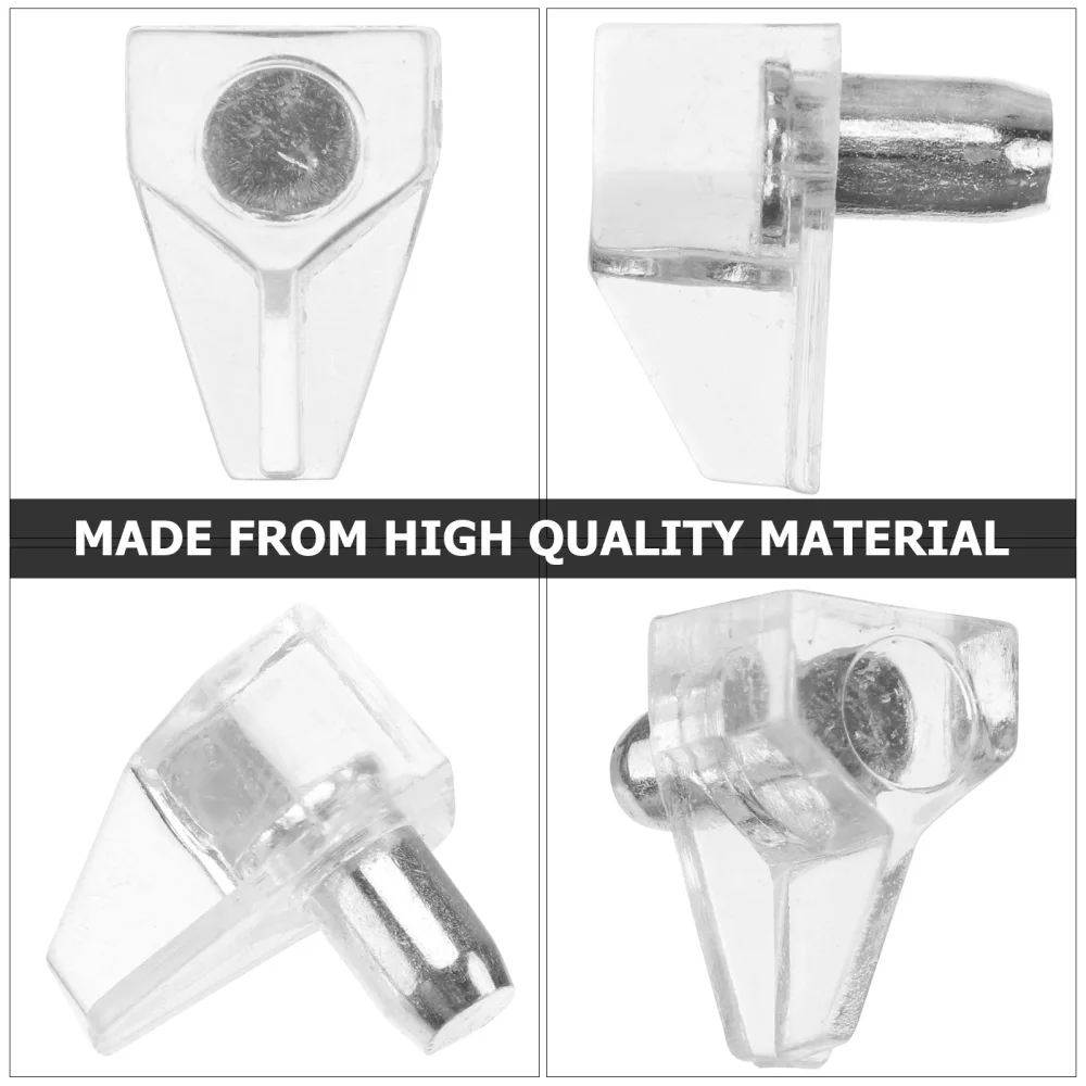 

100pcs Glass Layer Shelf Support Cabinet Bookcase Shelf Pegs Furniture Shelf Pin