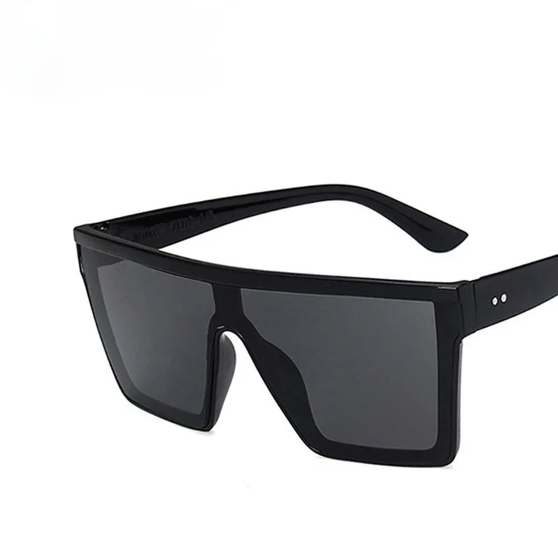 

One-piece Oversized Frame Sunglasses Rice Nails New Square Sun Glasses Fashion Sunglasses Women