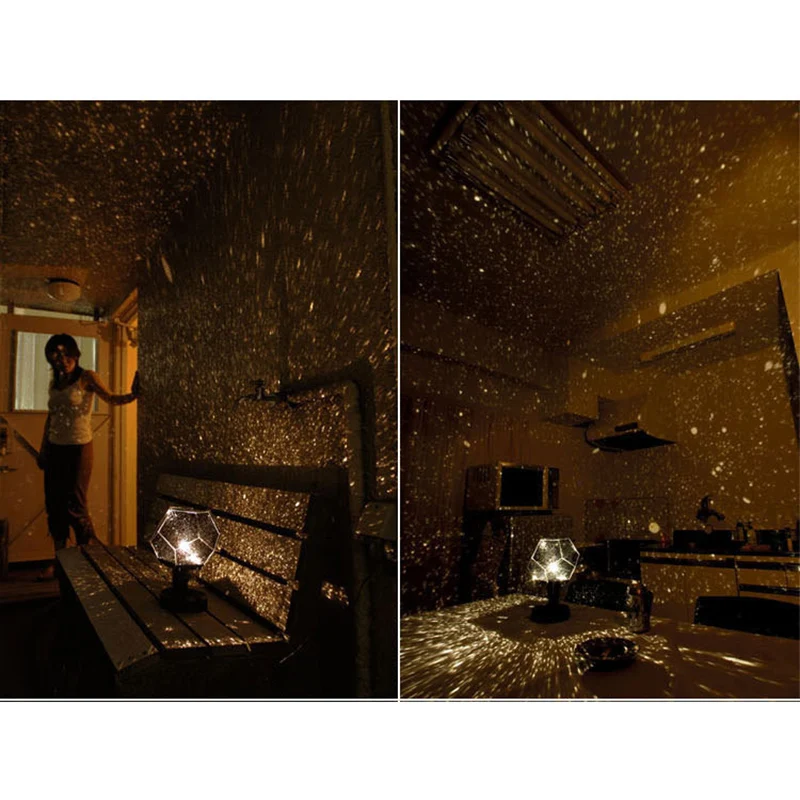 

Christmas Starry Sky Projector Light DIY Assembly Home Planetarium Lamp TY53