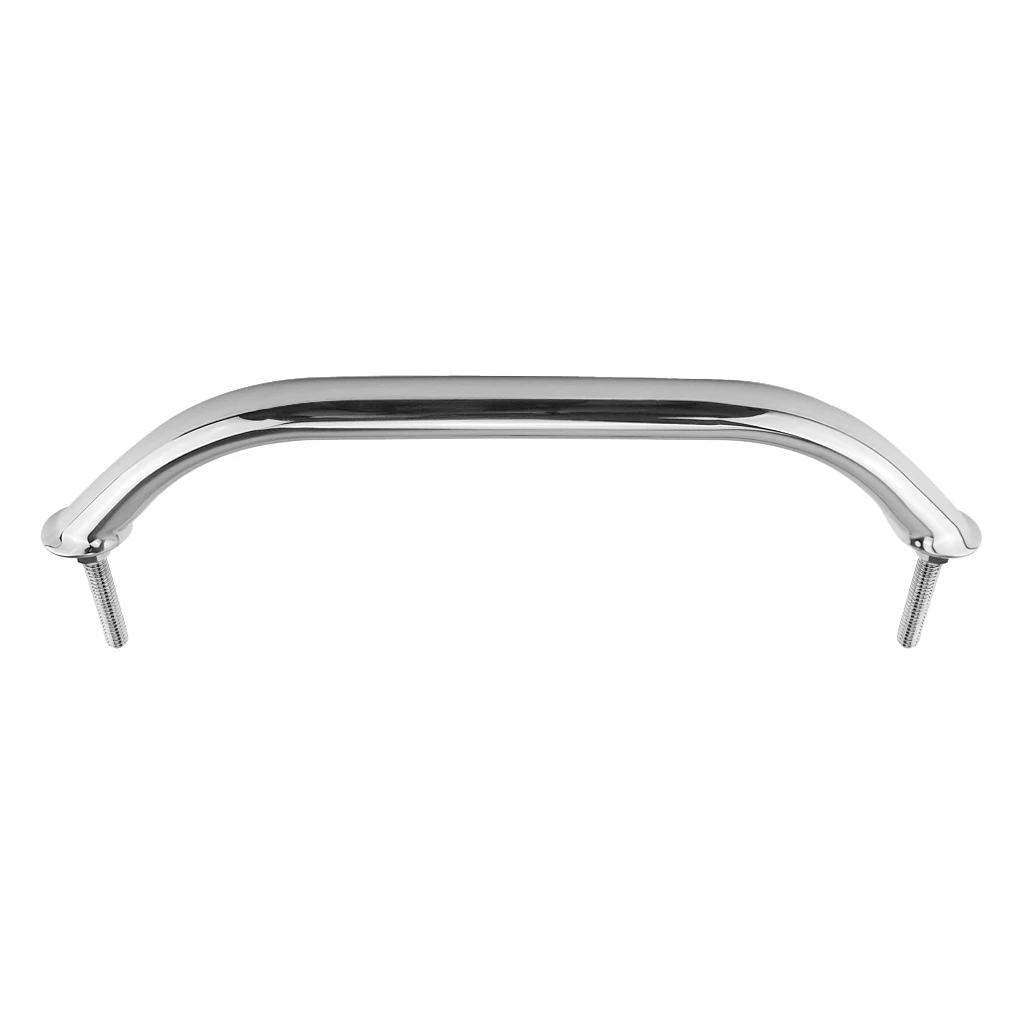 

305mm Boat Door Hatch Bathroom Grab Grib Handle Handrail Round Base Rails