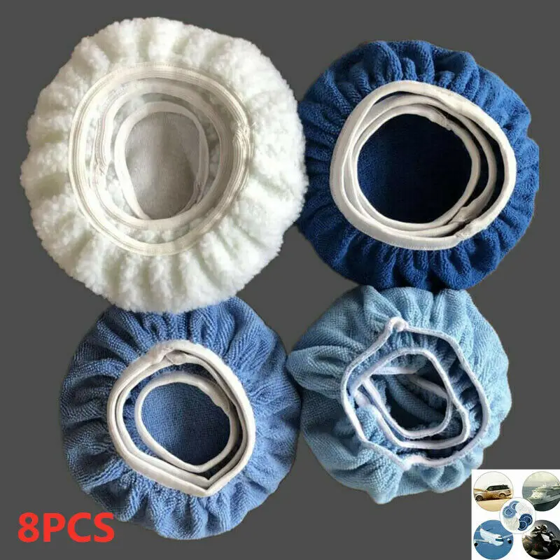 

Buffer Polisher Car Microfiber Polishing Pads Bonnets High Quality Hot