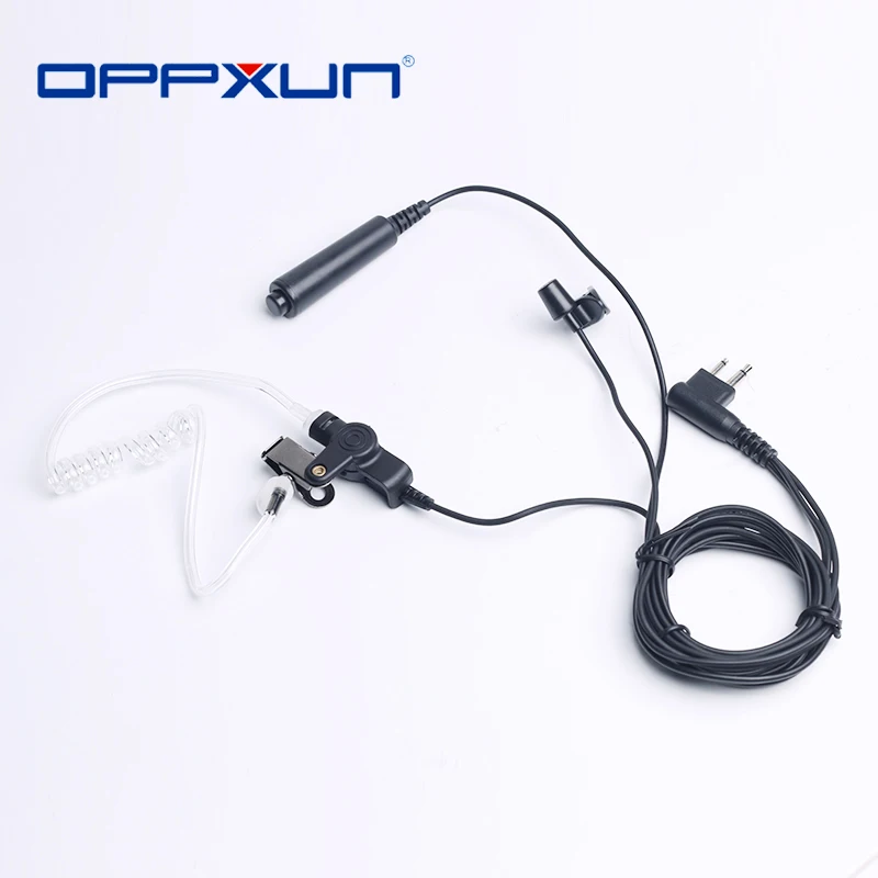 

2Pin Headset Acoustic Air Tube Earpiece Earphone PTT for Motorola Walkie Talkie Radios GP88 300 2000 CT150 P040 PRO1150 XTN500