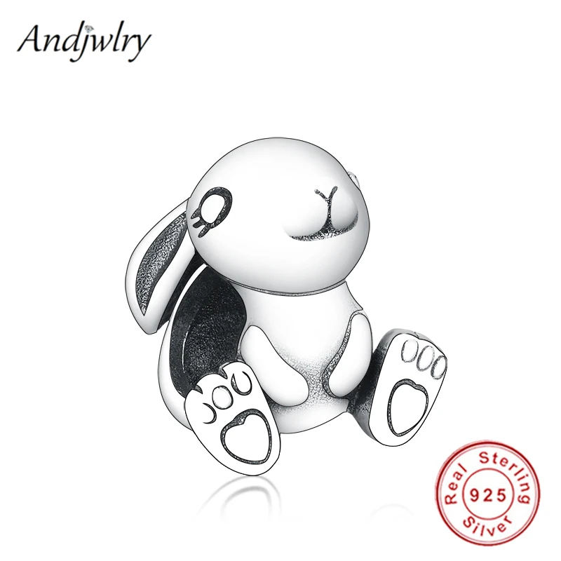 

2020, соответственные Европейской Пандоре обаятельные Браслеты Серебро 925 Оригинальный Nini/кролика шарма 925 пробы серебра DIY ювелирных изделий...