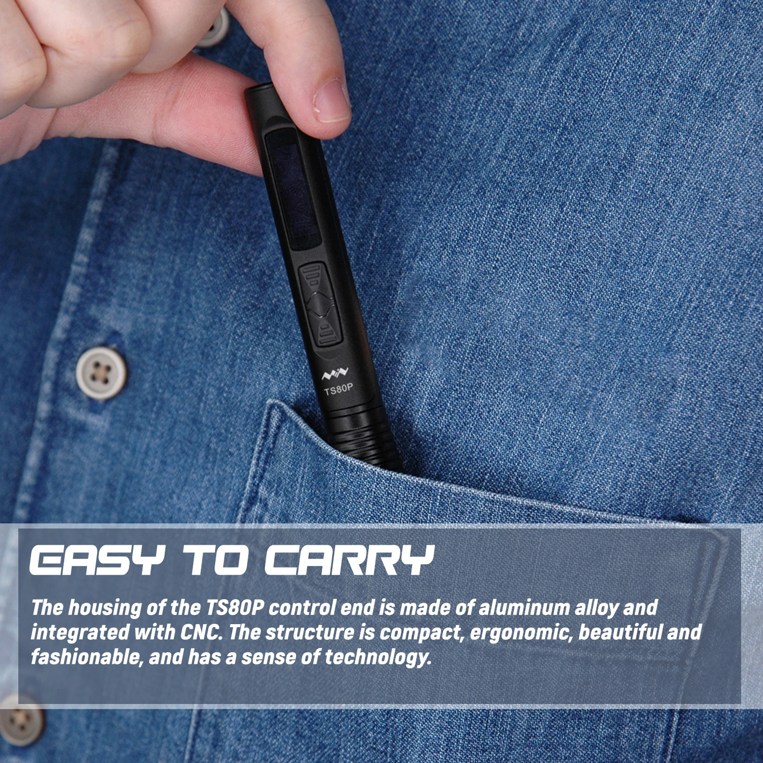 

30W TS80P Intelligent Electric Soldering Iron PD2.0 QC3.0 Power Supply Mini Electric Soldering Station Portable Soldering Iron