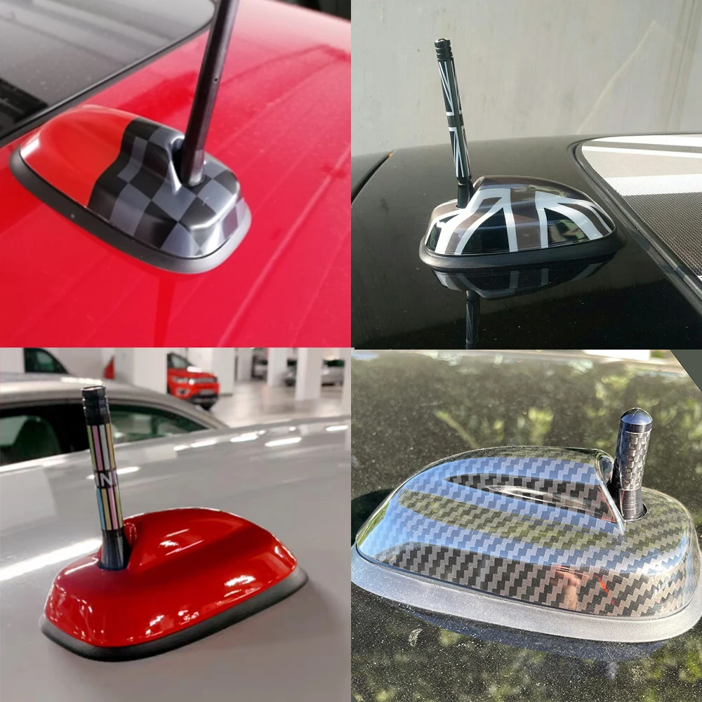 

Car Antenna Aerial Base Housing Cover For Mini Cooper Hatchback F56 F55 Hardtop Trim Protection Frame Decoration Accessories
