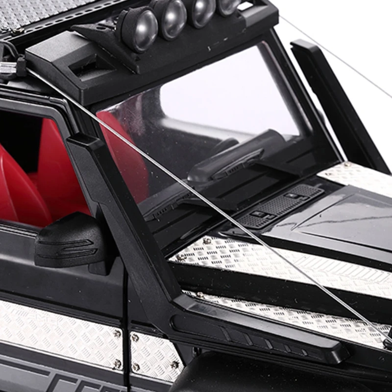 

Roof Light Simulated Decor DIY Parts for MN86 G500 1/12 RC Crawler Car 54DF