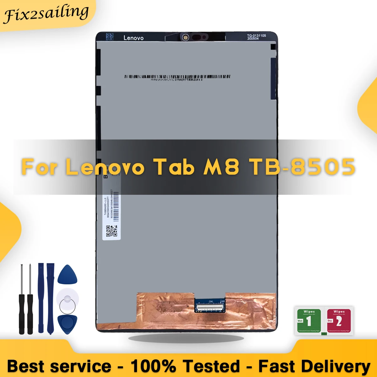 Новинка ЖК-дисплей 8 0 дюйма для Lenovo Tab M8 PRC телефон TB-8505X TB-8505 с сенсорным экраном и